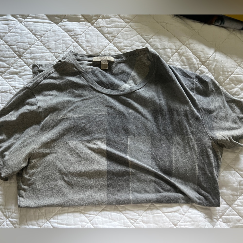 Burberry‎ Gray Short Sleeve Tee
